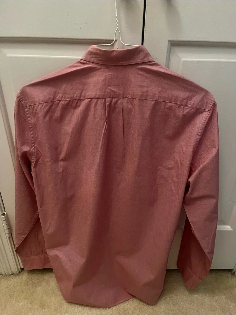 J.Crew Mens Classic Button-Down Oxford Shirt - Pink